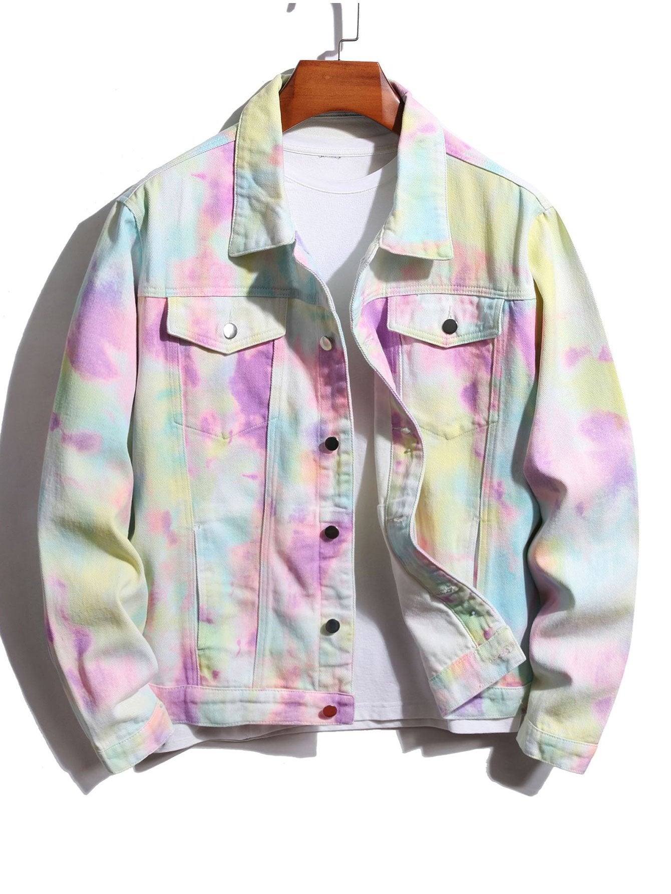 Tie Dye Denim Jacket